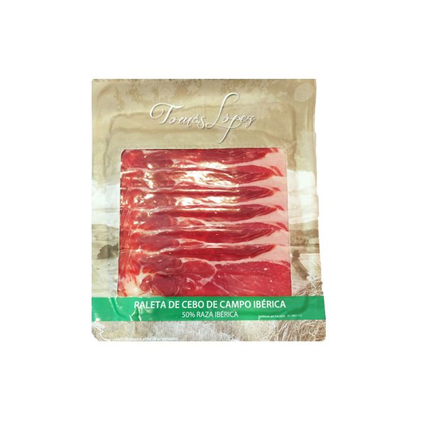 CEBO DE CAMPO IBERIAN SHOULDER 50% IBERIAN BREED SLICED 100g