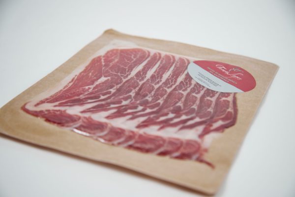 ÉPAULE DE JAMBON DE BELLOTA IBERIQUE 50% RACE IBÉRIQUE TRANCHEE 100g – Image 3